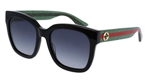 Image of Gucci Women’s Sonnenbrille GG0034S-002-54 Sunglasses, Black (Schwarz), 54
