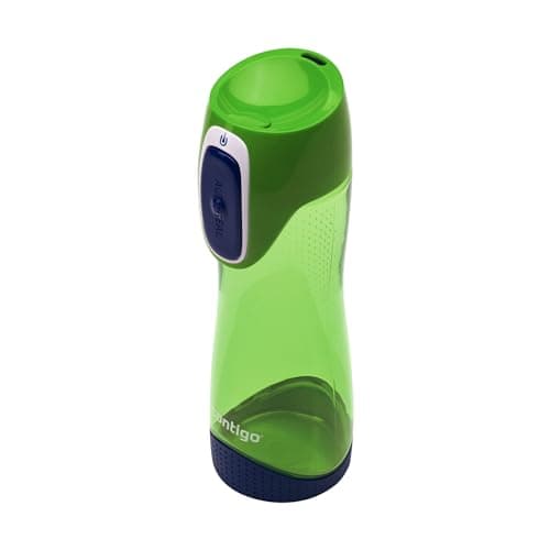 Image of Contigo Swish Autoseal Kids Water Bottle | Large BPA Free Drinking Bottle | Sports Flask | Leakproof Drink Bottle | Ideal for School, Gym, Bike, Running, Hiking | 500 ml | Citron