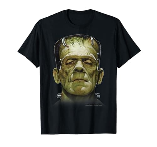 Image of Universal Monsters Frankenstein Big Face T-Shirt