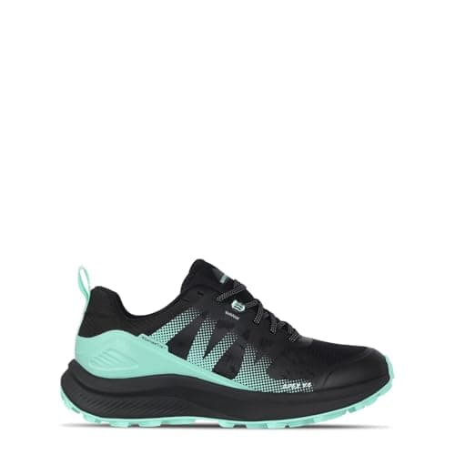 Image of Karrimor Apex v4 Waterproof Womens Road Running Shoes Black/Teal 7 (40)