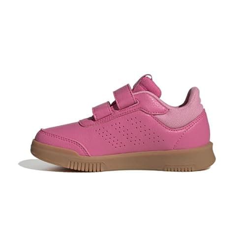 Image of adidas Unisex Kids Tensaur Hook and Loop Shoes, Pulse Magenta/FTWR White/Bliss Pink, 5.5 UK