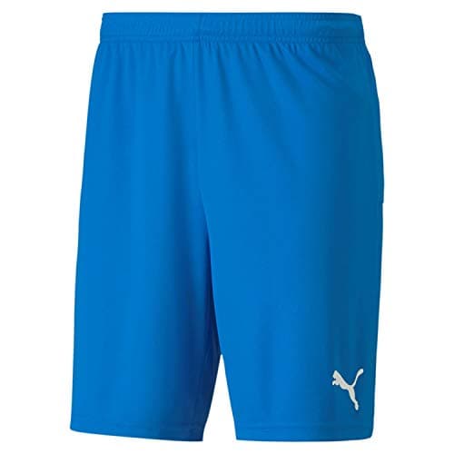 Image of Puma Men's teamGOAL 23 knit Shorts, Electric Blue Lemonade, XL