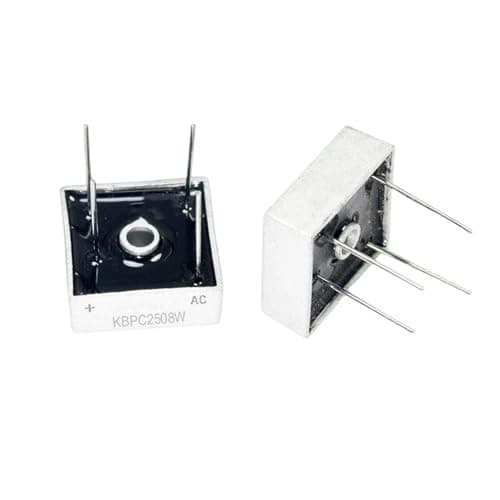 Image of ZXAOMMBEA 3/10/20/50/100Pcs KBPC2508W Bridge Rectifier DIP-4 Square 25A/800V(10Pcs)