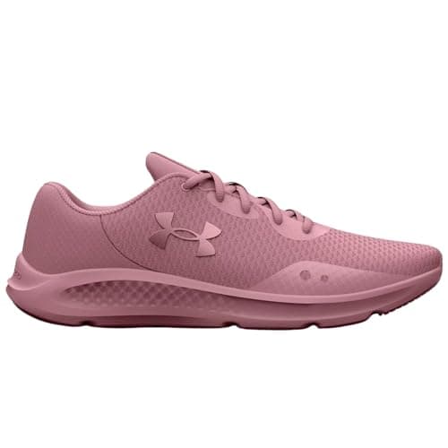 Image of Under Armour Charged Pursuit 3 Trainers Womens Pink 5 UK