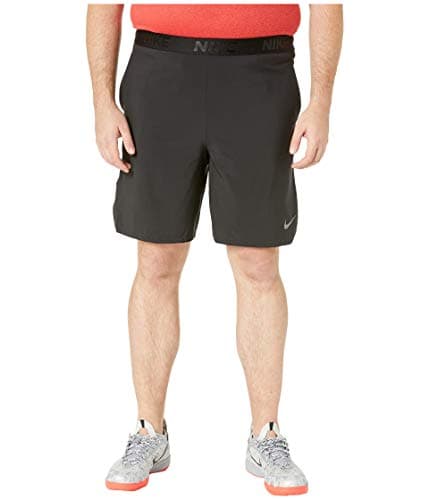 Image of Nike Men M Nk Flx Short Vent Max 2.0 Sport Shorts - Black/Mtlc Hematite, x-Large-T