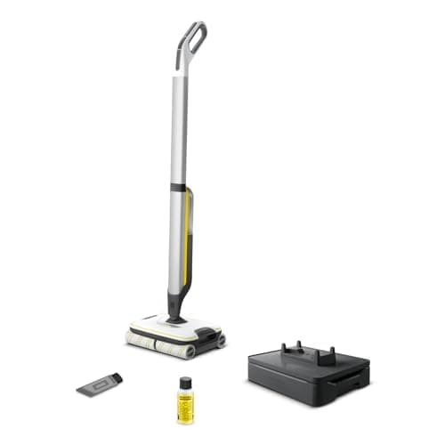 Image of Karcher FC 7 Cordless Floor Cleaner – Powerful 4-Roller Hard Floor Cleaning Machine with Dual Tank System and Long Battery Life