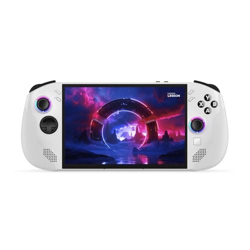 Image of Lenovo Legion Go S 8ARP1 Handheld Gaming Console, AMD Ryzen Z2 Go, 32GB RAM, 1TB PCIe SSD, 8" WUXGA 120Hz Touchscreen, Windows 11 Home, Wi-Fi 6E, Glacier White (83L3001RUK)