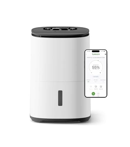 Image of Meaco MeacoDry Arete® Two 10L Dehumidifier & HEPA H13 Air Purifier, Wi-Fi Meaco App, Smart humidity mode, Laundry mode, Low Energy, Low Noise, removes moisture in homes and flats, 5x year warranty
