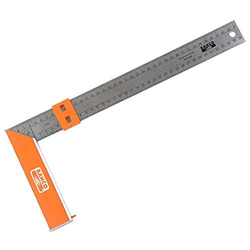 Image of Bahco 9048-400 - Square,Silver/Orange, 400Mm