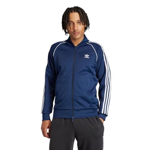 Image of adidas Blue Jacket Man Sst, Blue, L
