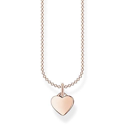 Image of Thomas Sabo necklace heart rose gold plated silver KE2049-415-40-L38V