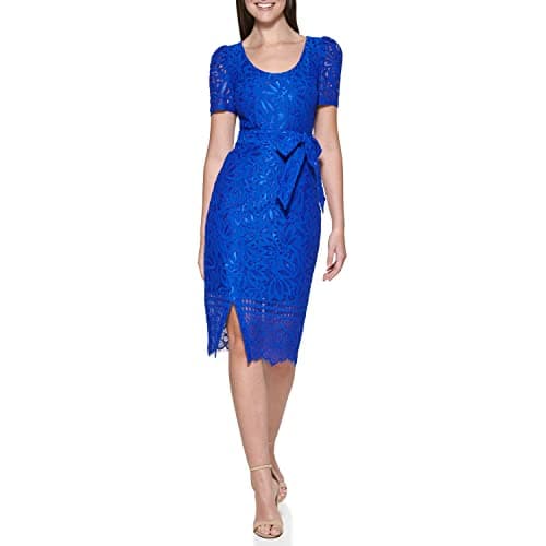 Image of Kensie Women's Dress Lace Casual, Cobalt, 18