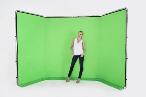 Image of Manfrotto LL LB7622 4 m Panoramic Background Cover - Chromakey Green