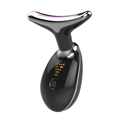 Image of Face Massager LED Face Massager, 7-in-1 LED Face Sculptor with 3 Modes & 45°C Heat, Skin Tightening Device for Face & Neck, Home Skincare