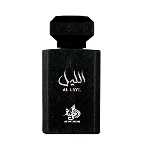 Image of AL WATANIAH Al Layl - Luxury Unisex Perfume, Eau de Parfum 100ml, Nighttime and Sophisticated Fragrance, Long-lasting Scent for Men and Women, Ideal for Special Occasions