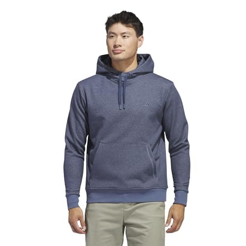 Image of adidas Men's Go-to Golf Hoodie, Preloved Ink, XL