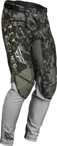 Image of Fly Racing Radium Bicycle Pants (Dark Grey Camo/Grey 30)