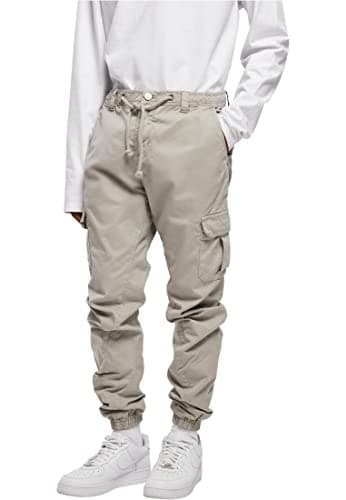 Image of Urban Classics Men's Cargo Jogging Pants, Wolf Grey, M