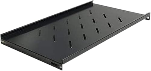 Image of DYNAMODE CAB SHELF Universal Vented Rack Mount Shelf Depth Network Data server Cabinet Equipment (CABSHELF-EL450)