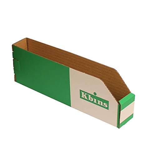 Image of Pack of 50 K Bins - 100mm High Cardboard Storage/Picking Bins (300 x 50mm - A3005)