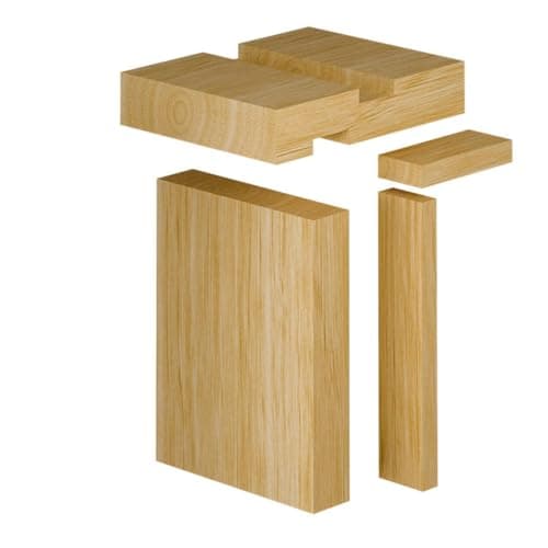 Image of Pine Internal Door Frame Set - Single Set, 94mm x 28mm, White Primed