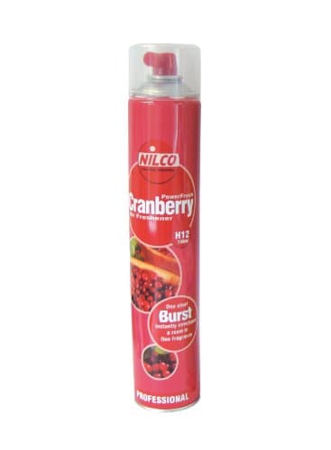 Image of Aerosol Nilco Cranberry Power Fresh Air Freshener - 750ml