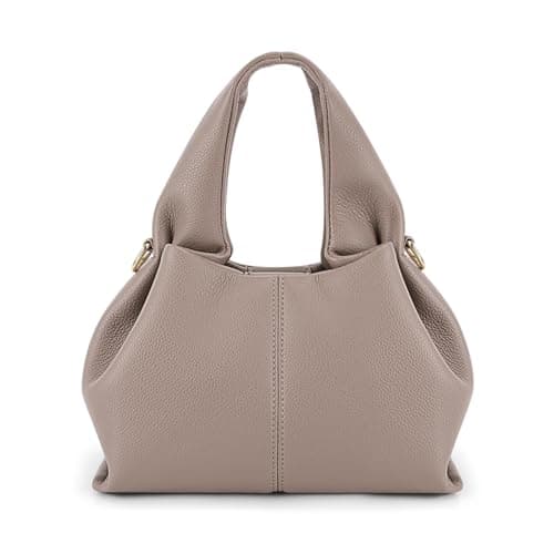 Image of ACUYE Leather Tote Bag Crossbody Purse for Women Y2K Hobo Handbag Dumpling Cloud Bag Fall Shoulder Purse with Adjustable Strap