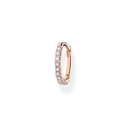 Image of Thomas Sabo Women Single Hoop Earring 925 Sterling Silver