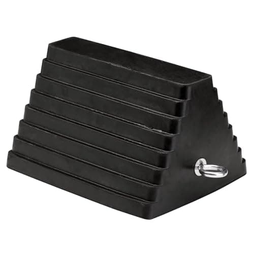 Image of Draper 21134 Rubber Wheel Chock, 10 Tonne