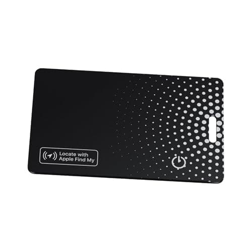 Image of Bluetooth Tracker Smart Finder (iOS Only) for Apple Find My, Wallet Tracker iPhone Card, 1.6mm Ultra-Slim, IP68 Waterproof, Tracking card for Wallet, Passports, Luggage, 1Pack