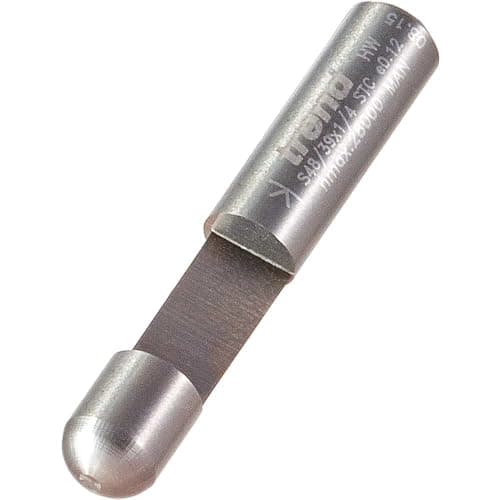 Image of Trend Professional Trimmer, 90-Degree, 6.3mm Diameter x 10mm Length, 1/4 Inch Shank, Solid Carbide, S48/39X1/4STC