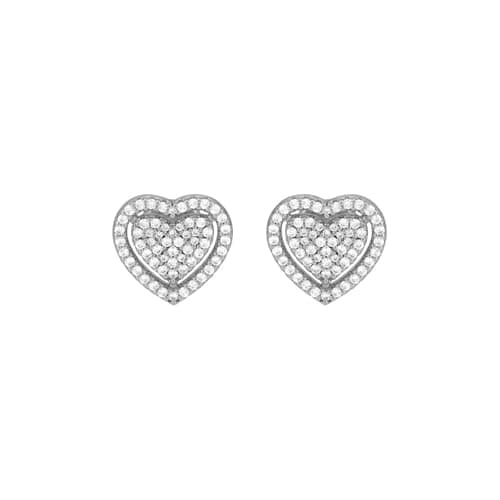Image of Michael Kors Premium Women's Sterling Silver Earring, MKC1750CZ040