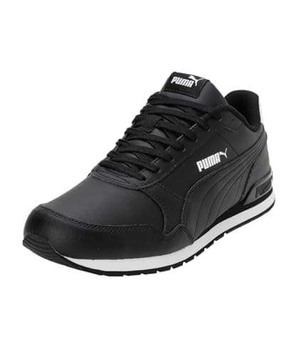 Image of PUMA Unisex St Runner V2 Full L Sneaker, Black Puma Black Puma Black, 8.5 UK
