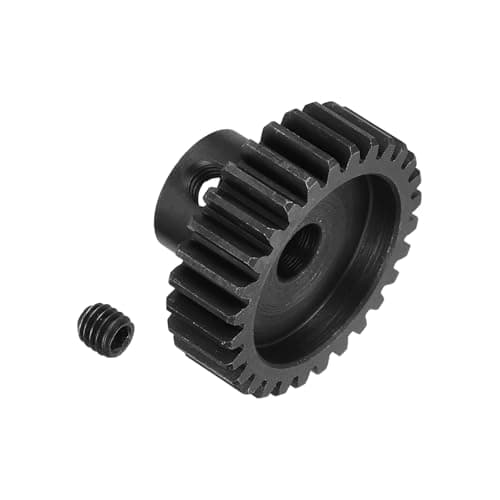 Image of sourcing map RC 32P Hardened Pinion Gear 5mm Shaft, 28T Motor Gears Carbon Steel for 1/10 RC Model Car Boat Drone