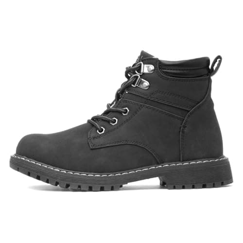 Image of STONE CREEK Junior Jonny Boys Black Ankle Boot - Size 4 UK - Black