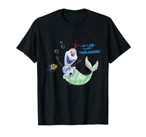 Image of Disney Olaf Presents The Little Mermaid Ariel Thingamabobs T-Shirt