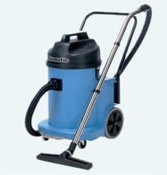 Image of Numatic Blue Wet and Dry Vacuum Cleaner Model: WVD 900-2 Dimensions 880(H) x 490(W) x 880(D) mm Weight 25kg Large 40Ltr Dry and 32Ltr Wet Capacities