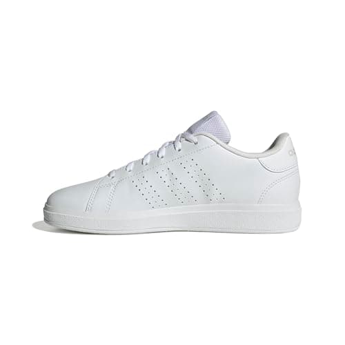 Image of adidas Unisex Kids Advantage Base 2.0 Shoes Junior, Cloud White/Cloud White/Grey one, 5 UK