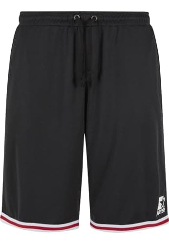 Image of Starter Black Label Men's Starter Mesh Sport Short Shorts, Black,