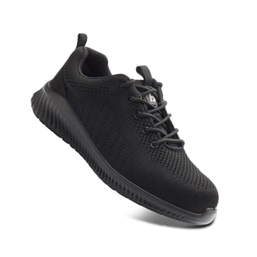 Image of Blackrock Stockton Composite Safety Trainers, Safety Trainers, Safety Shoes Men & Women, Work Trainers, Mens Safety Trainers, Safety Shoes Trainers, Work Shoes Men, Chef Shoes - Size 8 Black