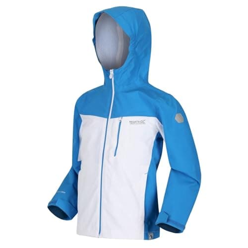 Image of Regatta Junior Highton – Waterproof and Breathable Jacket with Hood Jackets Waterproof Shell Unisex Children