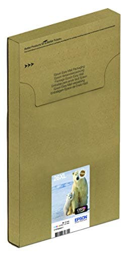 Image of Epson 26XL Polar Bear High Yield Genuine Multipack, Eco-Friendly Packaging, 4-colours Claria Premium Ink Cartridges,XL High Capacity