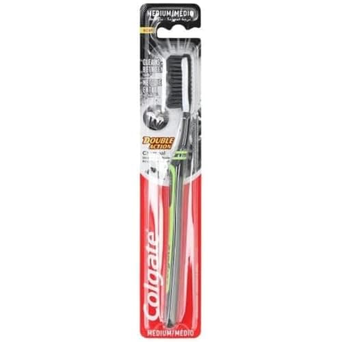 Image of Colgate Toothbrush Medium - Double Action Charcoal