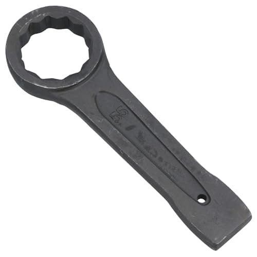 Image of AB Tools 55mm Slogging Box End Striking Ring Wrench Spanner Bi-Hex 12 Sided Metric