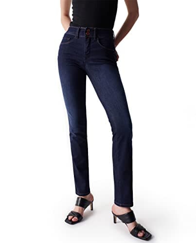 Image of Salsa Secret Push in Slim Jeans Blue