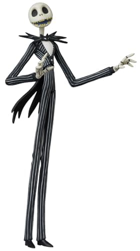 Image of Medicom Toy UDF Ultra Detail Figure No. 836 The Nightmare Before, Christmas, Jack Skellington, Total Height Approx. 4.4 inches (112 mm), Non-Scale, Painted Finished Product Figure