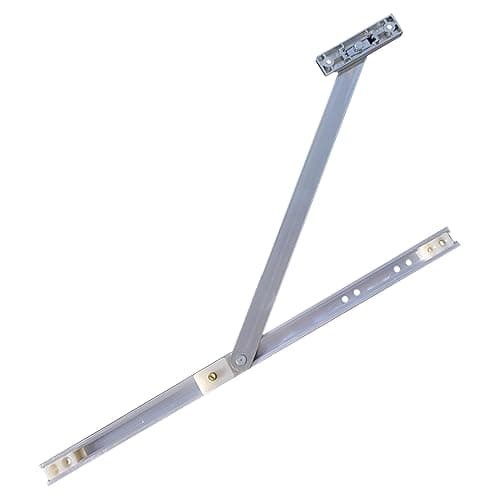 Image of Home Secure™ uPVC Door Restrictor Stay 335mm Stay for uPVC, Aluminium & French Patio Doors – Weather Resistant Safety Restrictor