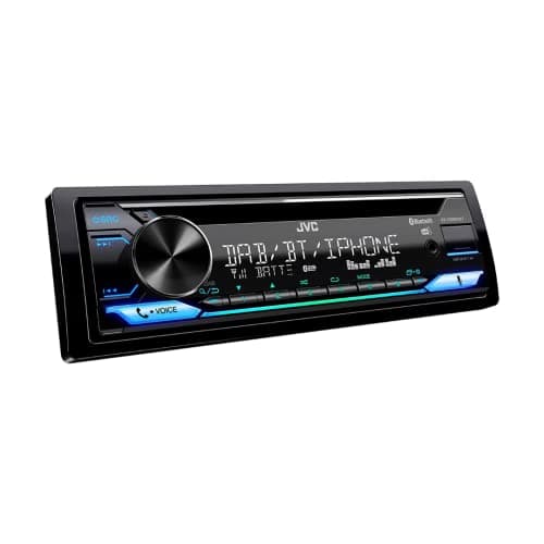 Image of JVC KD-DB922BT CD Car Radio with DAB+ and Bluetooth Hands-Free Kit (USB, AUX-In, 3 x Pre-Out 2.5 V, Amazon Alexa, Sound Processor, 4 x 50 W, VAR Lighting)