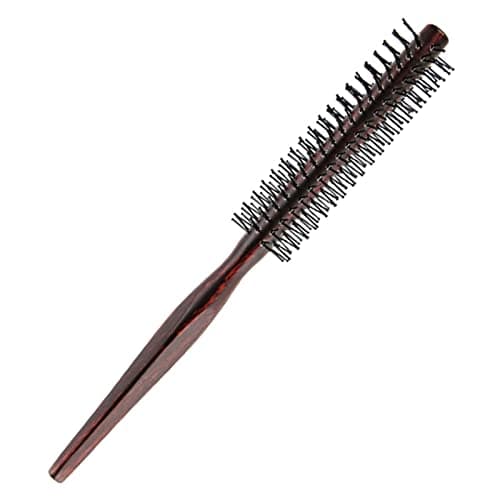 Image of 1 Piece Small Round Nylon Bristle Quiff Roller Hair Brush - Men's Short,Bangs & Beard - 21cm