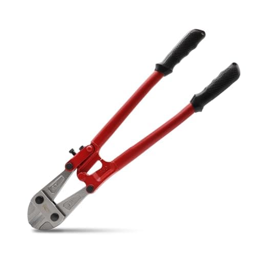 Image of HOUSERAN Bolt Cutter 18 inch, Bolt Cutter with Comfort Handle Grip, Heavy Duty Bolt Cutter for Fences, Steel Wire, Chains, Screws, Locks, and Rivet
